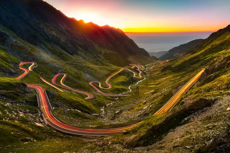 Transfagarasan drum observator