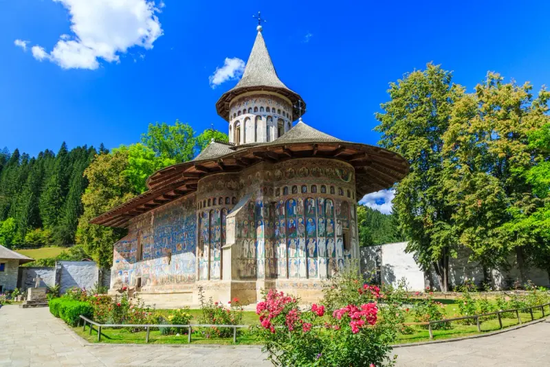 Manastirea voronet bucovina