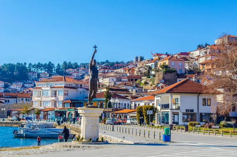 Ohrid coast
