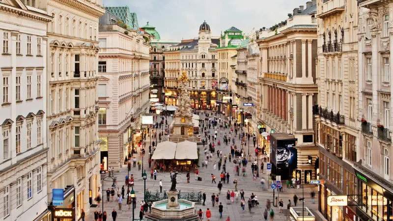 Graben einkaufen shopping altstadt einkaufsstrassen